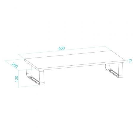 SOPORTE ELEVADOR PARA PORTATIL/MONITOR NEGRO TQMR111 TOOQ SOPORTE ELEVADOR PARA PORTATIL/MONITOR NEGRO TQMR111 TOOQ